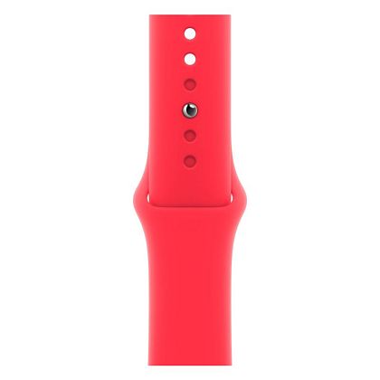 картинка Apple Watch Series 9, 45 мм, цвет корпуса красный, ремешок красного цвета, размер M/L от маркетплейса TEMA.shop 3