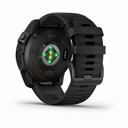 картинка Garmin Epix Pro (Gen 2), Sapphire, 51 мм, цвет корпуса угольно-серый, ремешок черного цвета от маркетплейса TEMA.shop 6