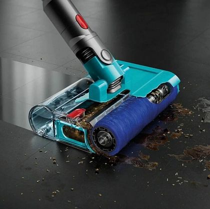 картинка Ручной беспроводной вертикальный Dyson V15S Detect Submarine sv47, желтый/серебристый от маркетплейса TEMA.shop 14