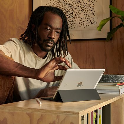 картинка Apple iPad 10,2" (2021) Wi-Fi + Cellular 256 ГБ, серебристый от маркетплейса TEMA.shop 9