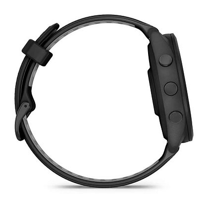 картинка Garmin Forerunner 265, 45 мм, цвет корпуса черный с ремешком черно-серого цвета от маркетплейса TEMA.shop 5