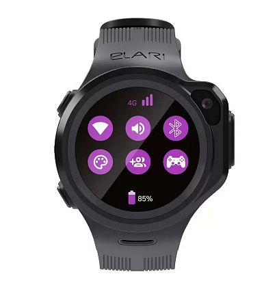 картинка Детские умные часы ELARI KidPhone 4GR, цвет корпуса черный от маркетплейса TEMA.shop 3