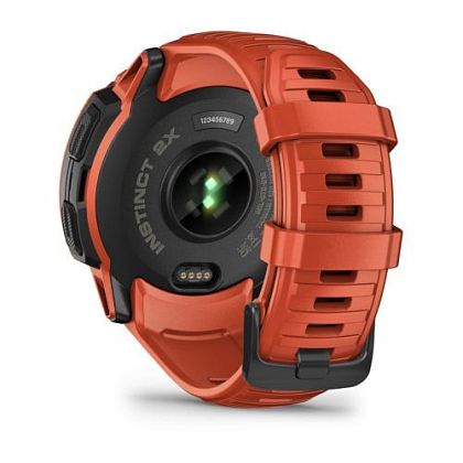 картинка Garmin Instinct 2X Solar, 50 мм, цвет корпуса красный от маркетплейса TEMA.shop 2