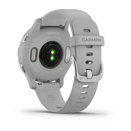 картинка Garmin Venu 2S, 40.4 мм, цвет корпуса и ремешок серебристого цвета от маркетплейса TEMA.shop 4