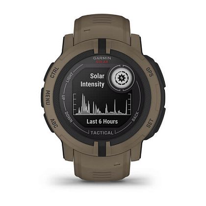 картинка Garmin Instinct 2 Solar Tactical Edition, 45 мм, цвет корпуса коричневый от маркетплейса TEMA.shop 2