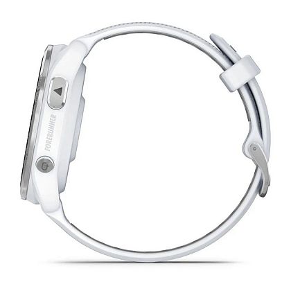 картинка Garmin Forerunner 965, 47.2 мм, цвет корпуса белый с ремешком белово цвета от маркетплейса TEMA.shop 6