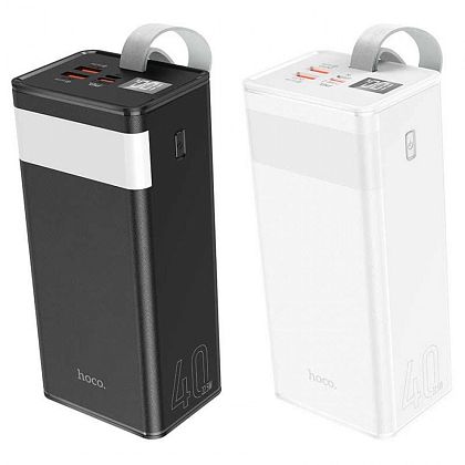 картинка Hoco J86 40000mAh PowerMaster Power Bank, 2xU+C, QC+PD, SCP 22.5W, LED, черный от маркетплейса TEMA.shop 3