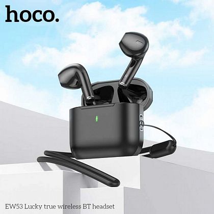 картинка Hoco EW53 Lucky Mini TWS BT5.3 Headset, 4h, черный от маркетплейса TEMA.shop 3