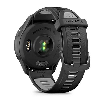 картинка Garmin Forerunner 265, 45 мм, цвет корпуса черный с ремешком черно-серого цвета от маркетплейса TEMA.shop 6