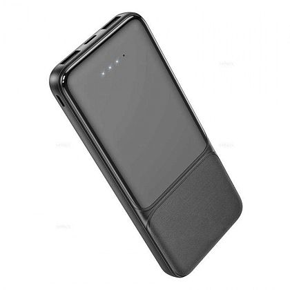 картинка Borofone BJ33 Creed Power Bank 10000mAh, 2A, черный от маркетплейса TEMA.shop 1