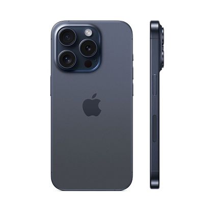 картинка Apple iPhone 15 Pro dual-SIM 256 ГБ, титановый синий от маркетплейса TEMA.shop 4