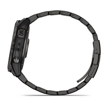 картинка Garmin Fenix 7X Sapphire Solar, 51 мм, цвет корпуса угольно-серый, браслет от маркетплейса TEMA.shop 5