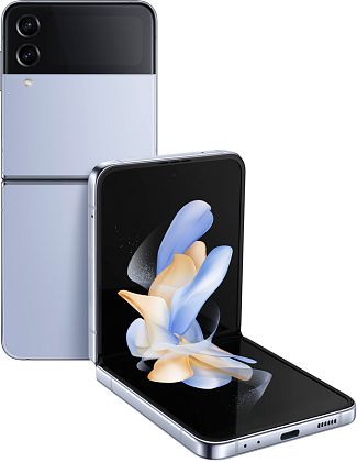 картинка Складной смартфон Samsung Galaxy Z Flip 4 256 ГБ, голубой от маркетплейса TEMA.shop 2