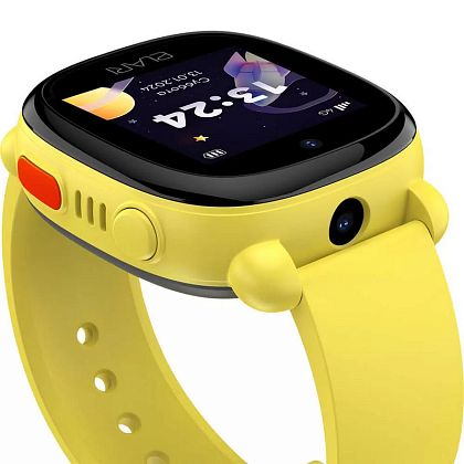 картинка Детские умные часы ELARI KidPhone 4G Lite, 42 мм, цвет корпуса желтый от маркетплейса TEMA.shop 3