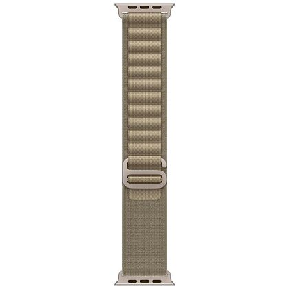 картинка Apple Watch Ultra 2 GPS + Cellular, 49 мм, корпус из титана, ремешок оливкового цвета, размер S от маркетплейса TEMA.shop 4