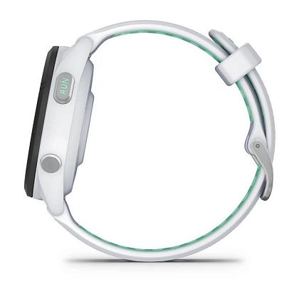 картинка Garmin Forerunner 265S, 41 мм, цвет корпуса белый с ремешком бело-салатового цвета от маркетплейса TEMA.shop 3