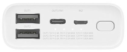 картинка Xiaomi Mi Power Bank Pocket Edition 10000mAh, PD22.5W + QC3.0 22.5W (PB1022ZM), белый от маркетплейса TEMA.shop 3