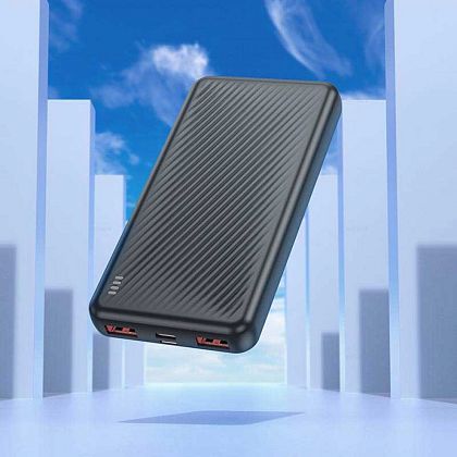 картинка Borofone BJ56 Graceful 22.5+PD20W Power Bank 10000mAh, черный от маркетплейса TEMA.shop 3