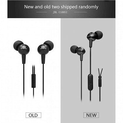 картинка JBL C100SI In-Ear Headphones, черный от маркетплейса TEMA.shop 7