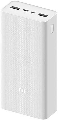 картинка Xiaomi Mi Power Bank 30000mAh, PD 18W, QC2.0 (PB3018ZM), белый от маркетплейса TEMA.shop 3