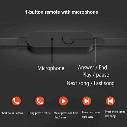 картинка JBL Tune110 Earphones, черный от маркетплейса TEMA.shop 5