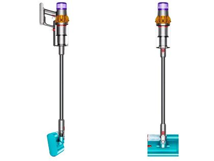 картинка Ручной беспроводной вертикальный Dyson V15S Detect Submarine sv47, желтый/серебристый от маркетплейса TEMA.shop 12