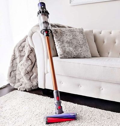 картинка Ручной беспроводной вертикальный Dyson V10 Cyclone Absolute, коричневый/серый от маркетплейса TEMA.shop 9