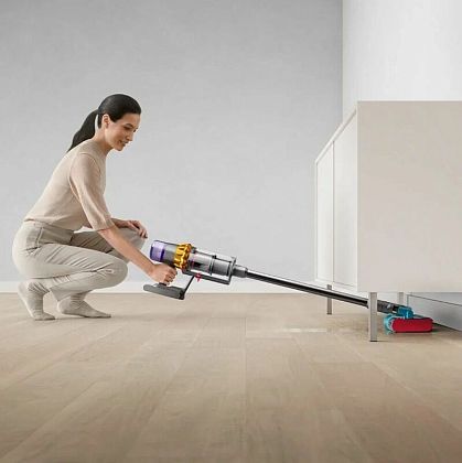 картинка Ручной беспроводной вертикальный Dyson V15S Detect Submarine sv47, желтый/серебристый от маркетплейса TEMA.shop 8