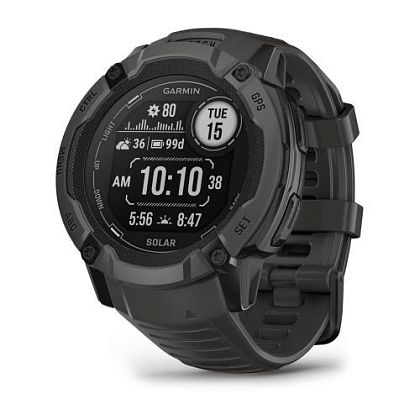 картинка Garmin Instinct 2X Solar, 50 мм, цвет корпуса черный от маркетплейса TEMA.shop 1