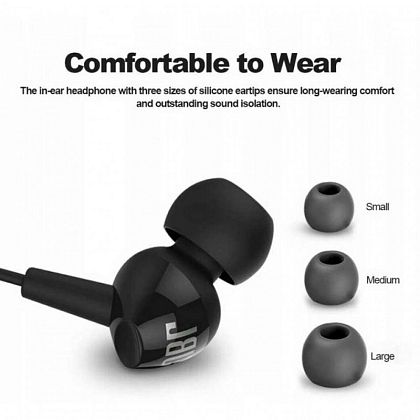 картинка JBL C100SI In-Ear Headphones, черный от маркетплейса TEMA.shop 3