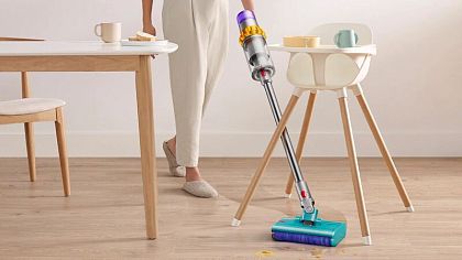 картинка Ручной беспроводной вертикальный Dyson V15S Detect Submarine sv47, желтый/серебристый от маркетплейса TEMA.shop 11
