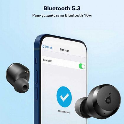 картинка Anker SoundCore A25i True Wireless Earbuds, 9h-28h, черный от маркетплейса TEMA.shop 10