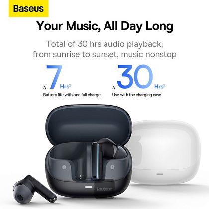 картинка Baseus BOWEI M2S HYBRID ANC, черный от маркетплейса TEMA.shop 4