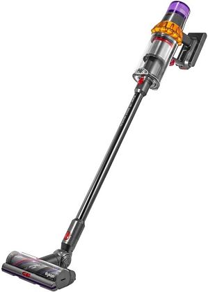 картинка Ручной беспроводной вертикальный пылесос Dyson V15 Detect Absolute, желтый/никель от маркетплейса TEMA.shop 1
