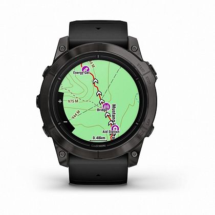 картинка Garmin Epix Pro (Gen 2), Sapphire, 51 мм, цвет корпуса угольно-серый, ремешок черного цвета от маркетплейса TEMA.shop 4