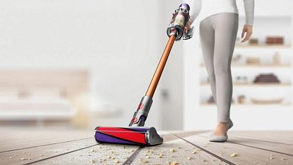 картинка Ручной беспроводной вертикальный Dyson V10 Cyclone Absolute, коричневый/серый от маркетплейса TEMA.shop 11