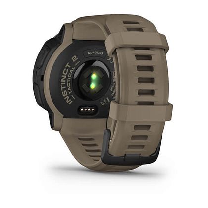 картинка Garmin Instinct 2 Solar Tactical Edition, 45 мм, цвет корпуса коричневый от маркетплейса TEMA.shop 6