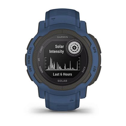 картинка Garmin Instinct 2 Solar, 45 мм, цвет корпуса синий от маркетплейса TEMA.shop 3
