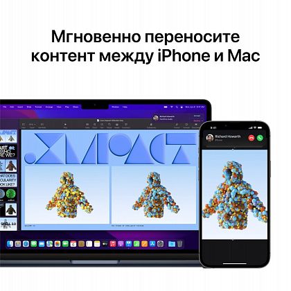 картинка Apple MacBook Air 13,6" (M2, 2022) 8 ГБ RAM, 256 ГБ SSD, полуночный черный от маркетплейса TEMA.shop 8